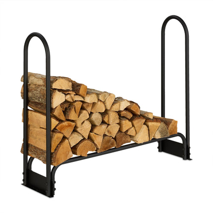 Raft din lemn din metal 110 cm