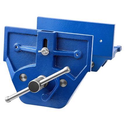 Woodworking Bench Vise, 9 In Jaw, Quick Release, Cast Iron