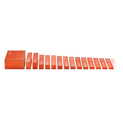 Woodworking Setup Blocks Set, 16-Piece Aluminum, Case
