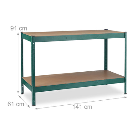 Banc de lucru 2 nivele