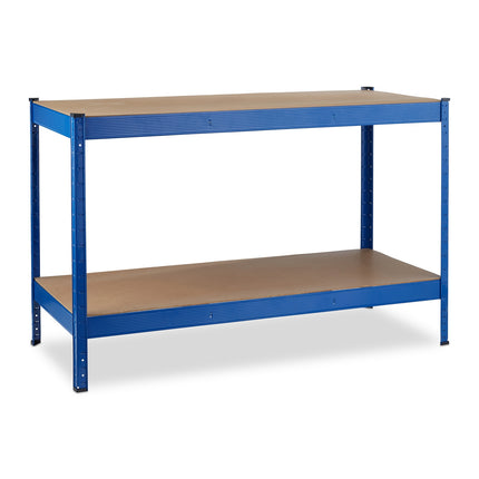 Banc de lucru cu 2 nivele reglabile, otel