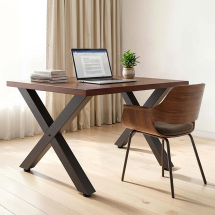 X-Frame Table Legs, 2-Pack, 750x790 mm, Steel, Black