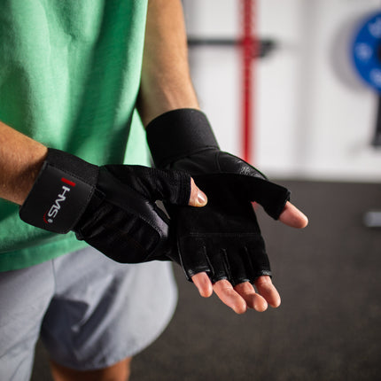 Mănuși de fitness XXL negre - Design durabil, respirabil