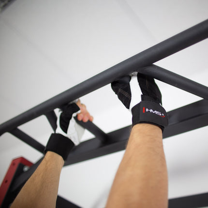 Mănuși de fitness XXL, alb-negru