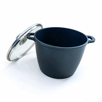 XXL Non-Stick Cast Aluminium Soup Pot with Lid