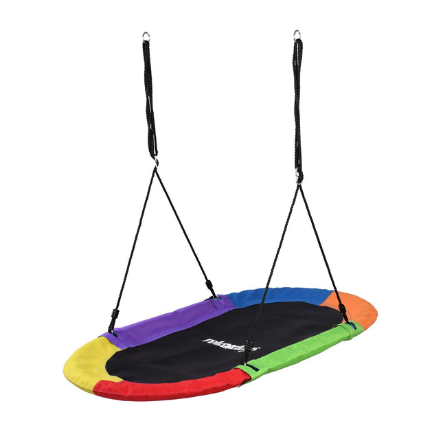 Balansoar oval XXL, capacitate 300 kg, înălțime reglabilă
