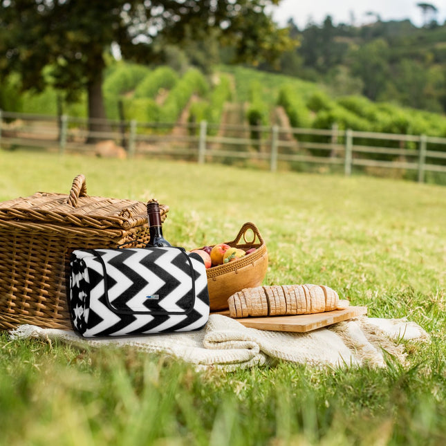 Pătură de picnic XXL cu model în zig-zag