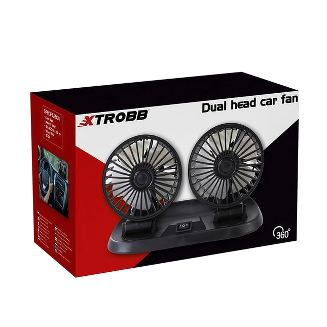 Ventilator auto dublu Xtrobb 23222