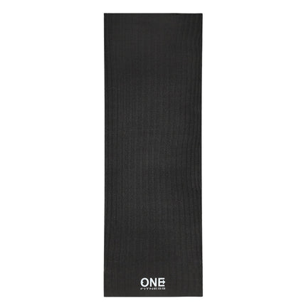 Covoraș de yoga, negru, anti-alunecare, grosime de 6 mm