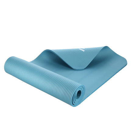 Covoraș de yoga - albastru, anti-alunecare, grosime de 7 mm