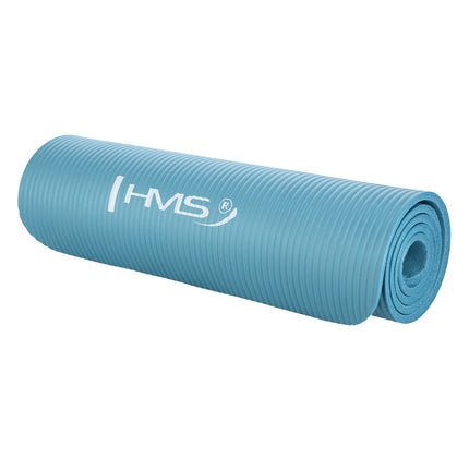 Covoraș de yoga - albastru, anti-alunecare, grosime de 7 mm
