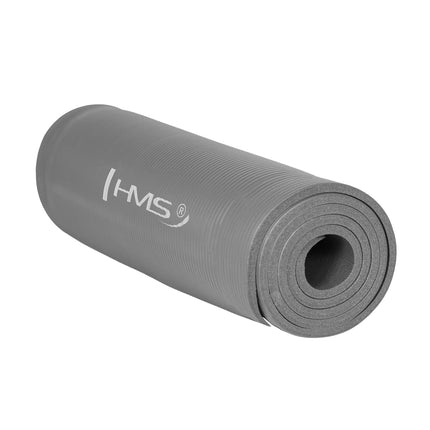 Covoraș de yoga, anti-alunecare, gri, grosime de 6 mm