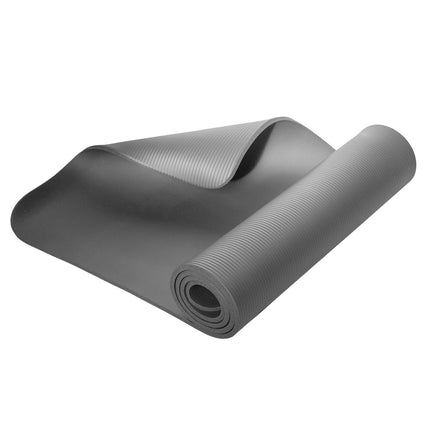 Covoraș de yoga, anti-alunecare, gri, grosime de 6 mm
