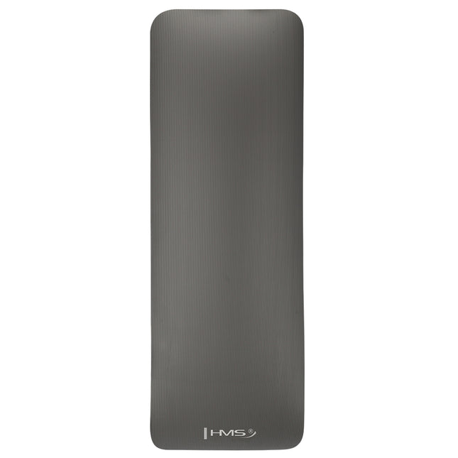 Yoga Mat, Non-Slip, Gray, 6mm Thickness