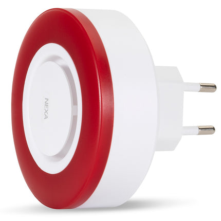ZIS-104 Z-Wave Siren with flashing light