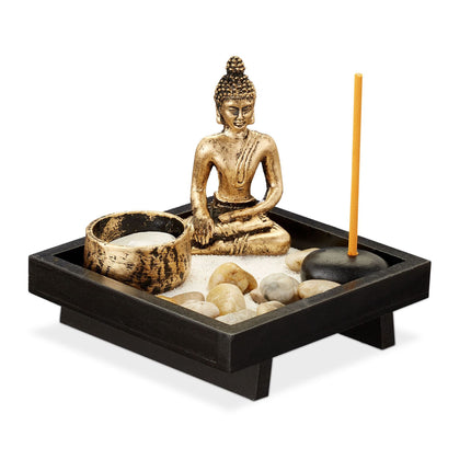 Grădina Zen cu Buddha