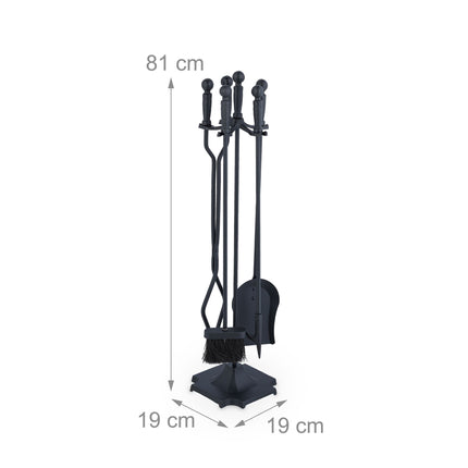 fireplace set in 5 parts