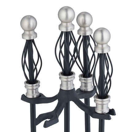fireplace set in 5 parts