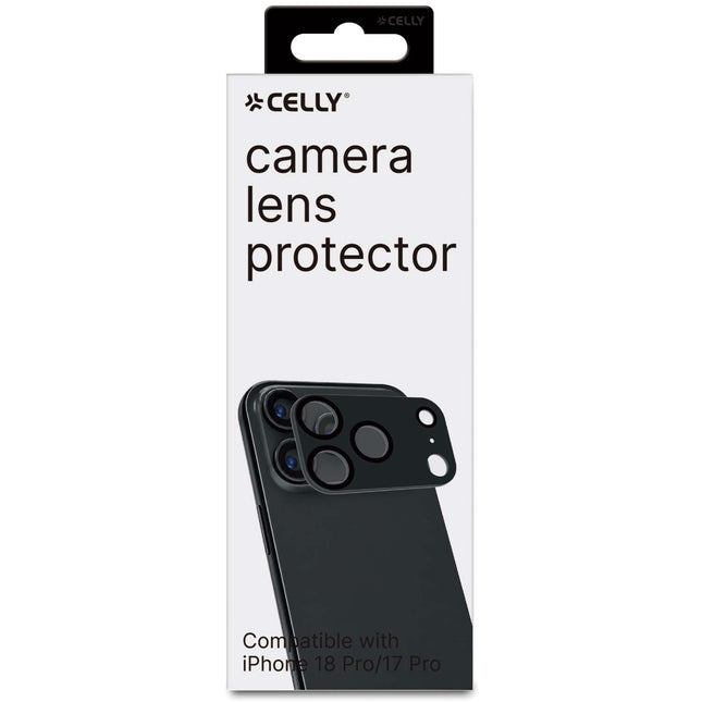 Protector pentru obiectivul camerei iPhone 18/17 Pro, argintiu închis