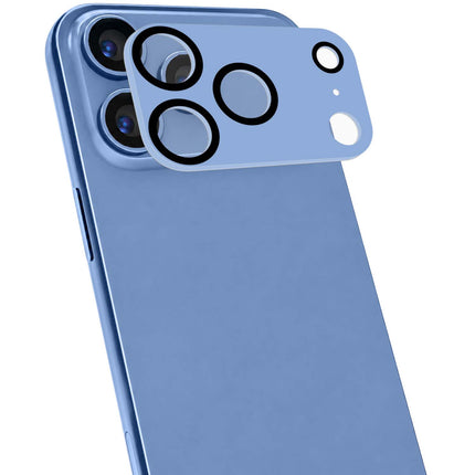 Protector pentru obiectivul camerei iPhone 18/17 Pro – Albastru deschis