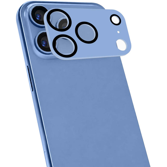 Protecție pentru obiectivul camerei iPhone 18/17 Pro Max – Albastru deschis