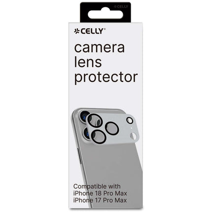 Protecție pentru obiectivul camerei iPhone 18/17 Pro Max – Argintiu