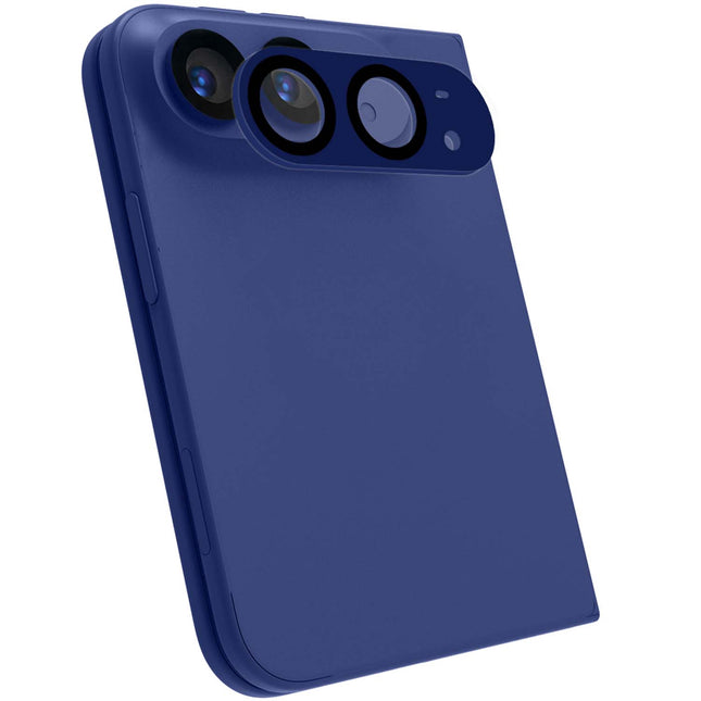 Protector pentru obiectivul camerei iPhone Ultra – Sticlă albastru închis