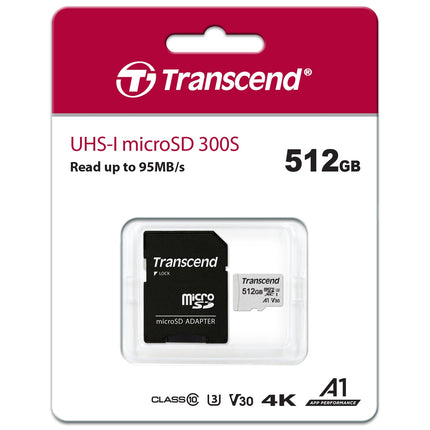 microSDXC 512GB U3 (R95/W40)