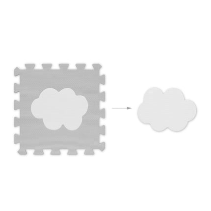 Saltea puzzle cu 18 piese Cloud