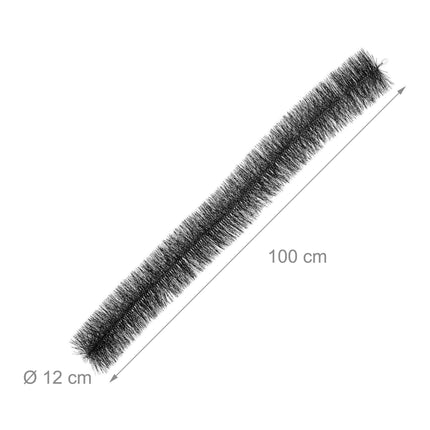 set de 10 perii de jgheab 12 cm