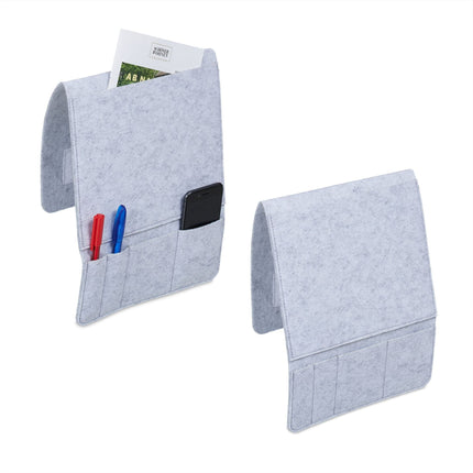 set de 2 genti de pat cu 5 compartimente