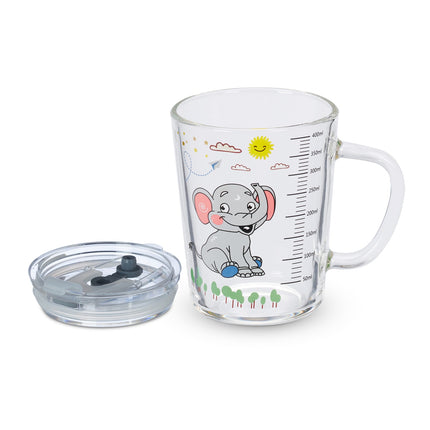set de 2 ochelari pentru copii cu motiv elefant