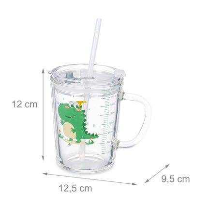 set de 2 ochelari pentru copii cu motive de dinozauri