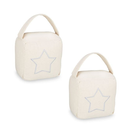 set de 2 opritoare de usa cu motiv stea