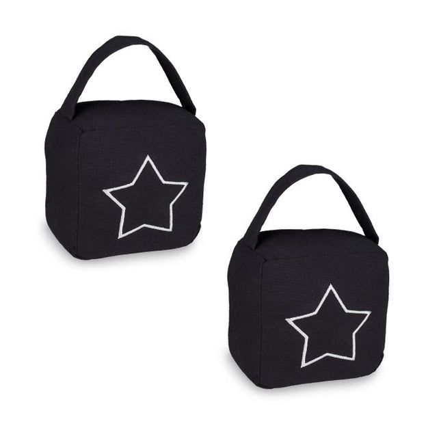 set de 2 opritoare de usa cu motiv stea