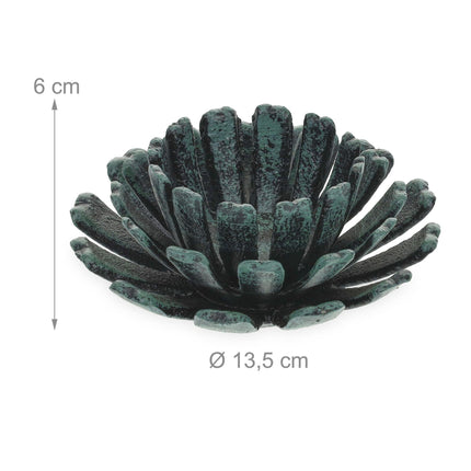 set de 2 suporturi pentru canapea in forma de floare