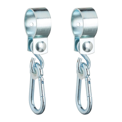 set de 2 carlige pivotante cu carabiniere