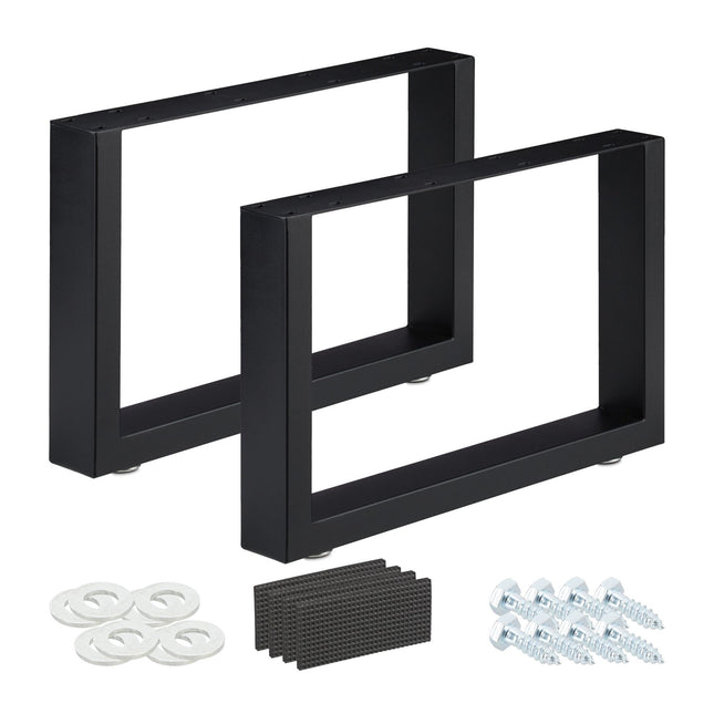 set de 2 canale de masa negre