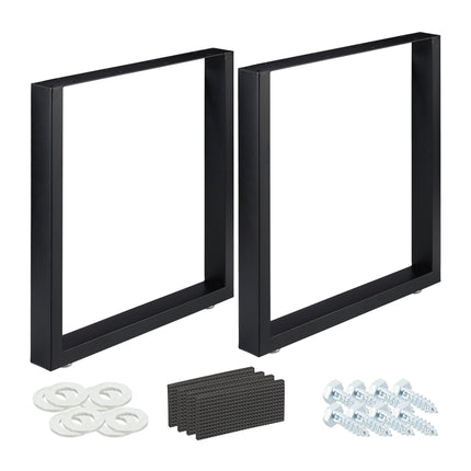 set de 2 canale de masa negre