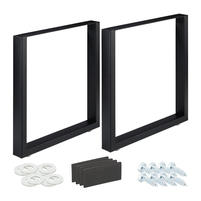 set de 2 canale de masa negre