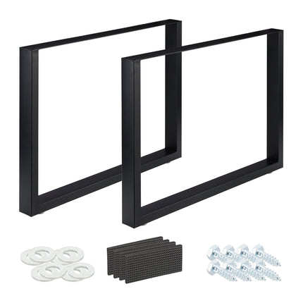 set de 2 canale de masa negre