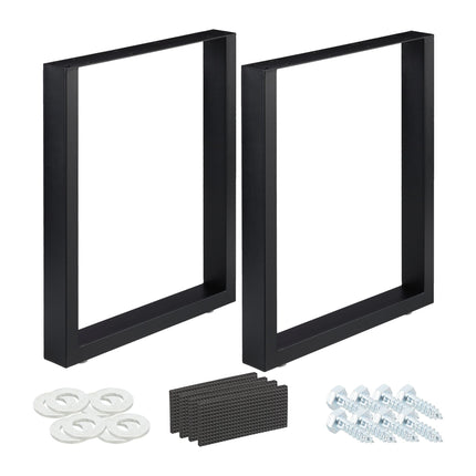 set de 2 canale de masa negre