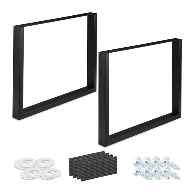 set de 2 canale de masa negre