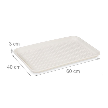 set de 3 tavi de picurare pentru pantofi 60 x 40 cm
