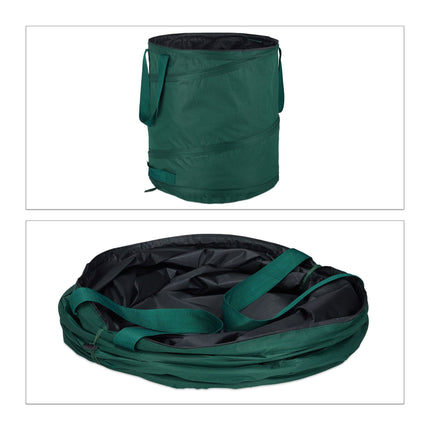 set de 3 pungi de frunze autoportante 85L