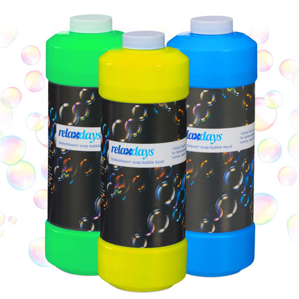 set 3 bule de sapun sticla de reumplere 1 l
