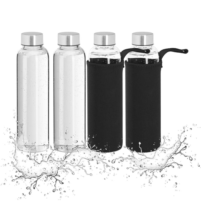 set de 4 sticle de bautura 500 ml