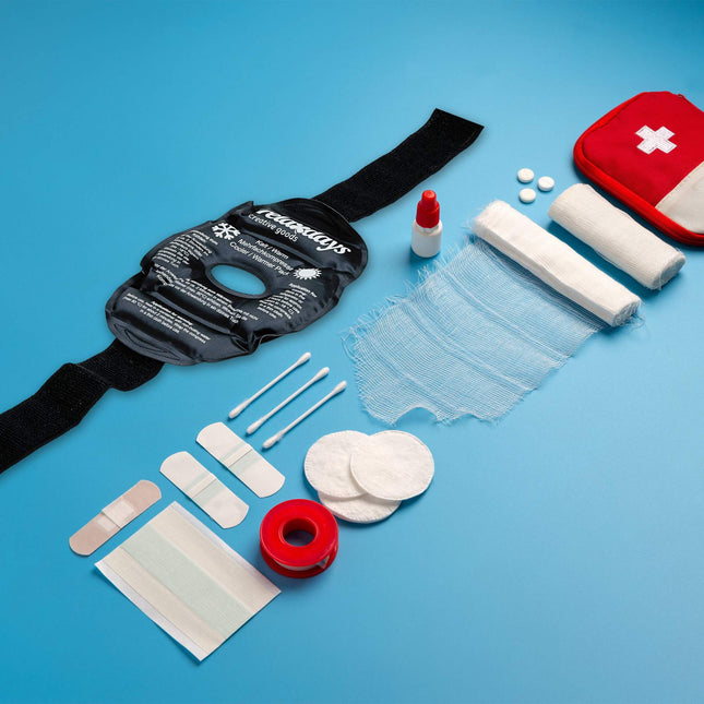 set de 4 genunchiere de culoare neagra