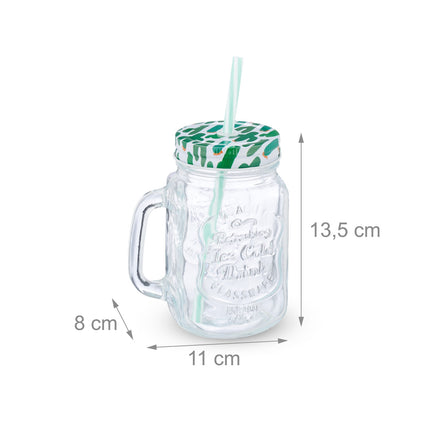 set de 8 pahare cu capace de cactus